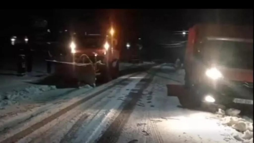 Circulaţie restricţionată pe o porțiune din DN1 din cauza zăpezii. Anunțul INFOTRAFIC