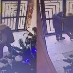Imagini de groază surprinse în București. Femeie atacată în bloc de un individ care i-a smuls cerceii din urechi -VIDEO