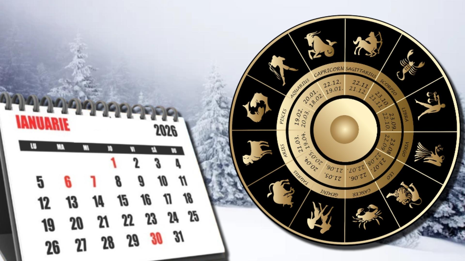 Horoscopul zilei de marți, 20 ianuarie. Noroc în dragoste, surprize de proporții și echilibru interior