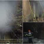 Incendiu de proporții în județul Satu-Mare. O persoană s-a ales cu arsuri, iar o alta s-a intoxicat cu fum -FOTO