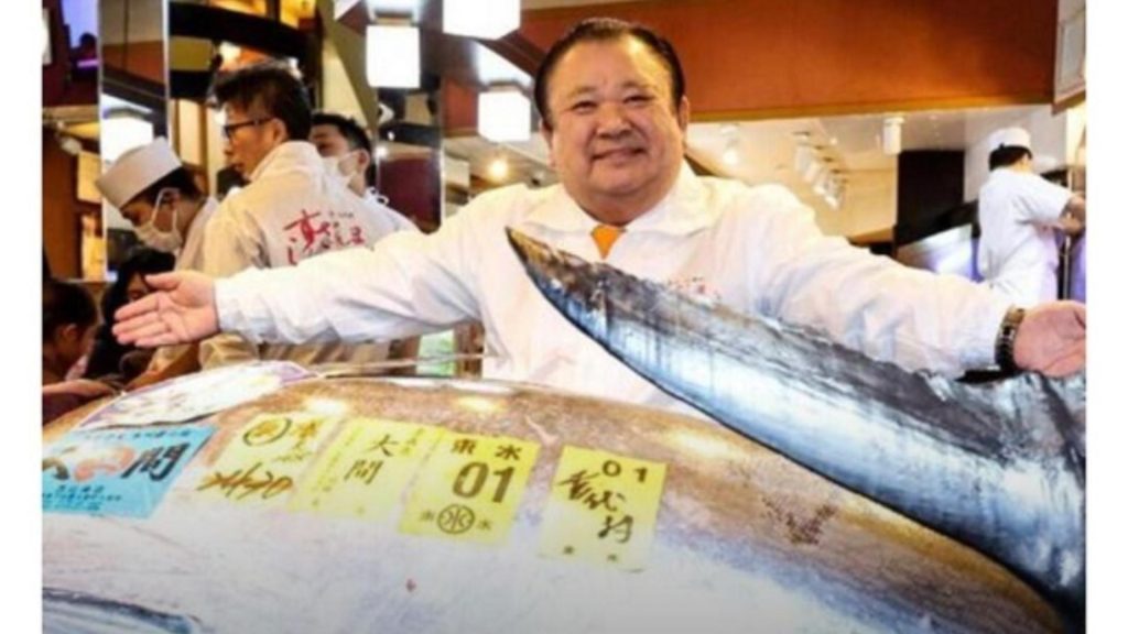 Un ton roșu vândut la preț record la licitația de Anul Nou din Tokyo