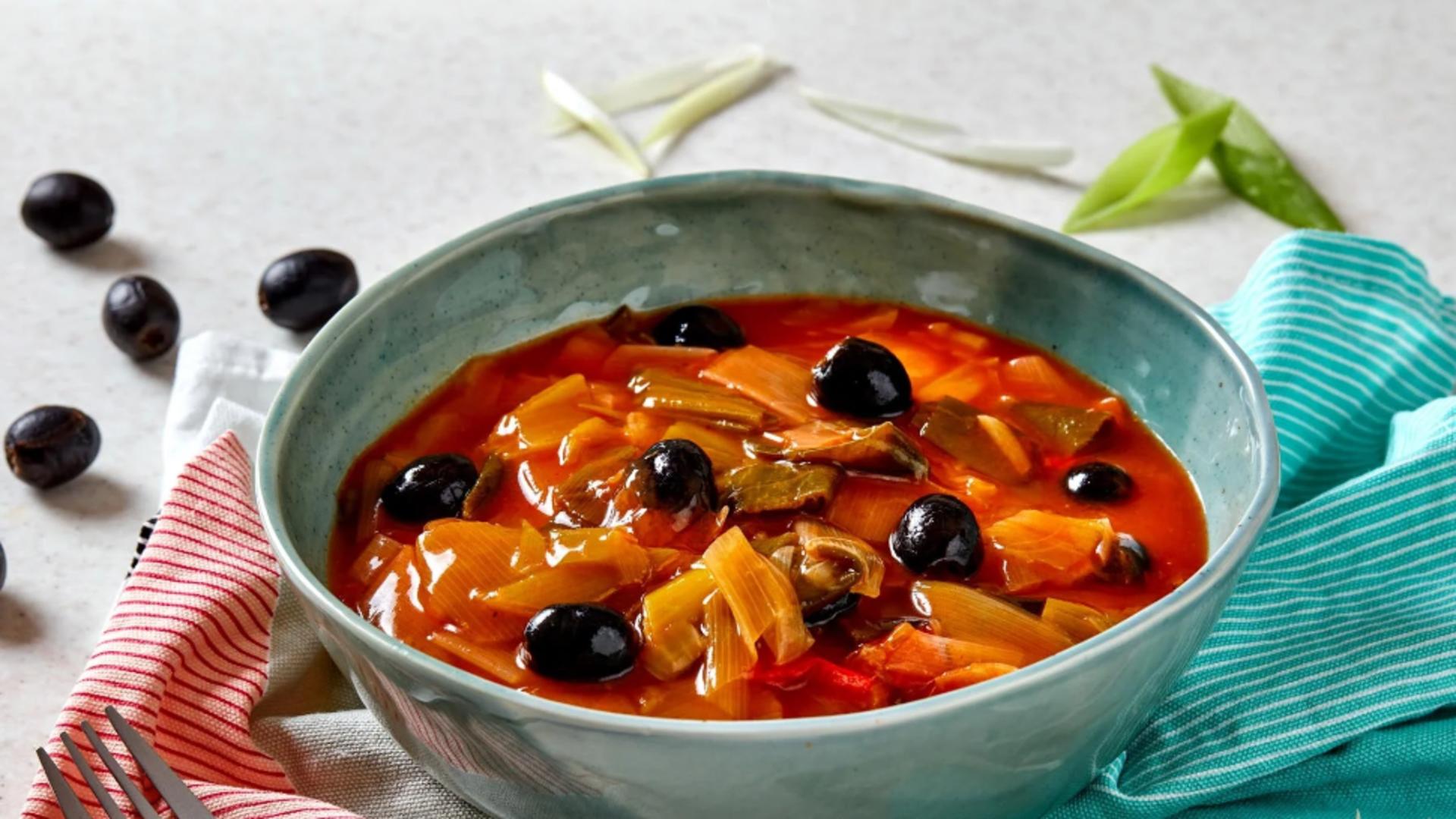 Praz cu măsline. O rețetă inedită, perfectă după mesele de sărbători