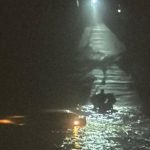 Intervenție de urgență la Târgu Jiu: un bărbat a căzut cu mașina în râu