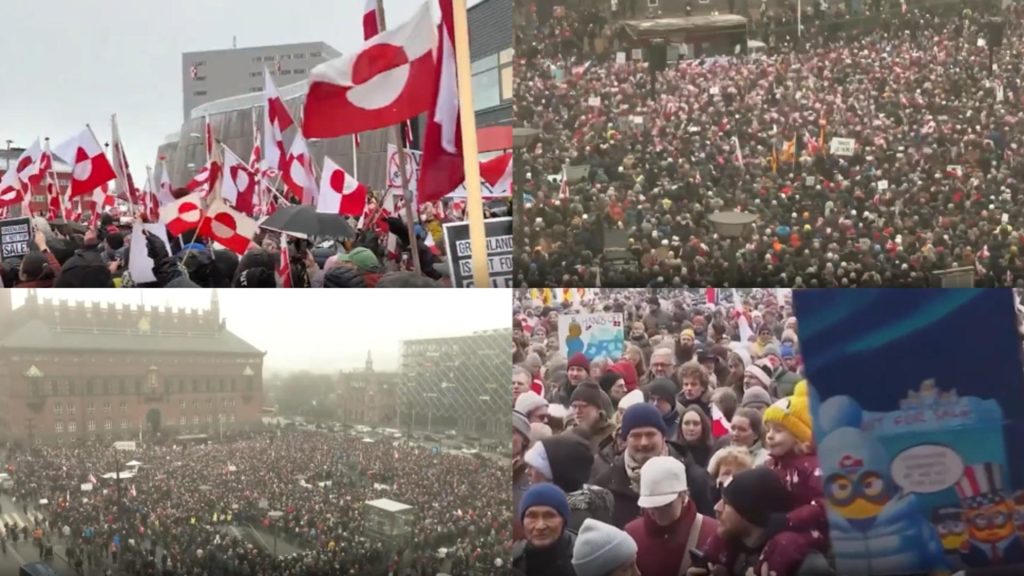 Proteste masive în Danemarca și Groenlanda. Tensiuni internaționale uriașe, după ce SUA a amenințat Europa cu taxe vamale