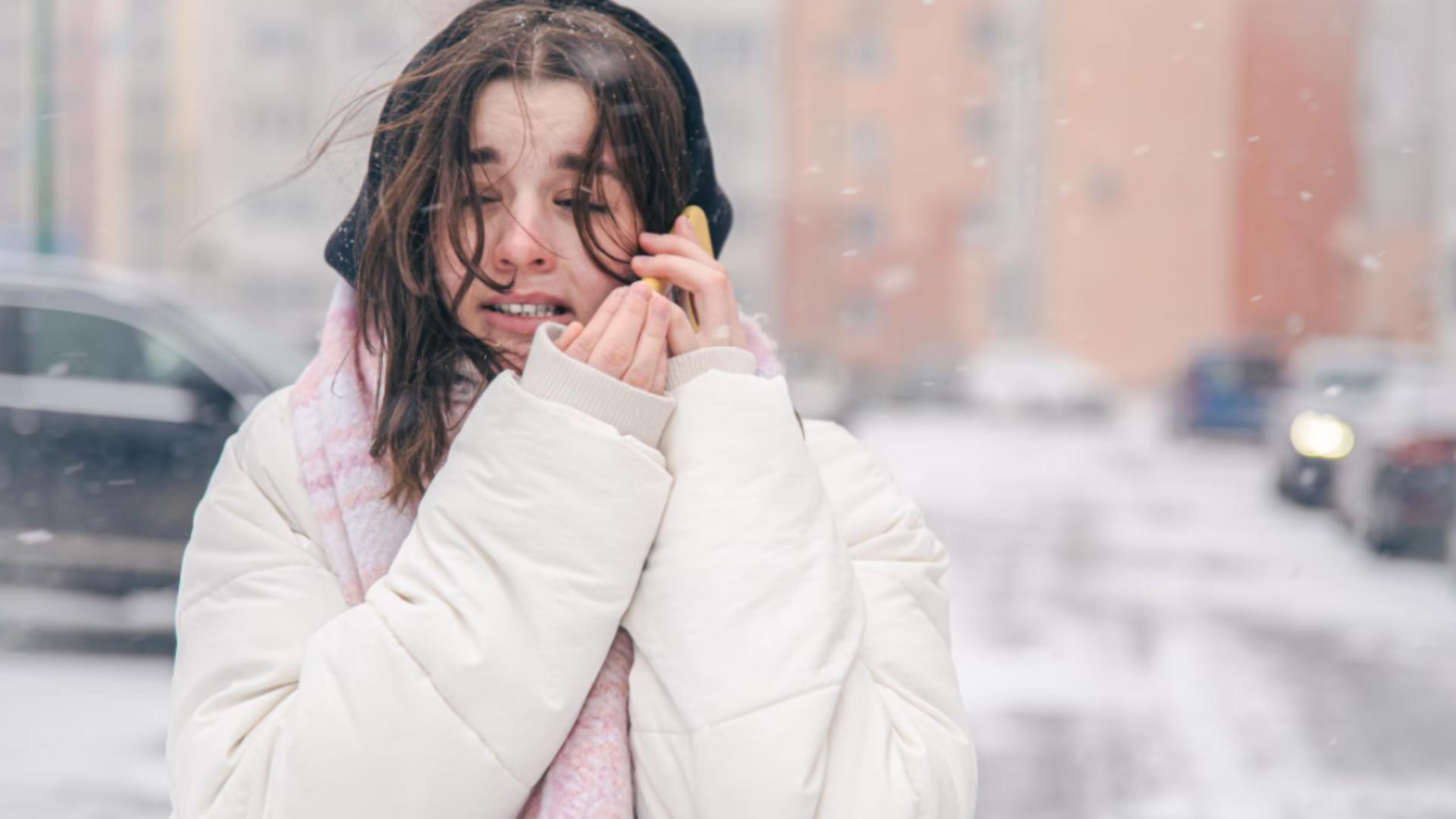 Urmează două zile de coșmar meteo. Ninsori și vânt puternic anunțate de ANM