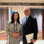 Ana Maria Păcuraru, la Concordia Annual Summit: discuție cu fostul președinte al Poloniei, Andrzej Duda, în marja Adunării Generale a ONU
