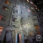 24 de răniți, inclusiv copii, după ce o bombă rusească a lovit un bloc din Harkov