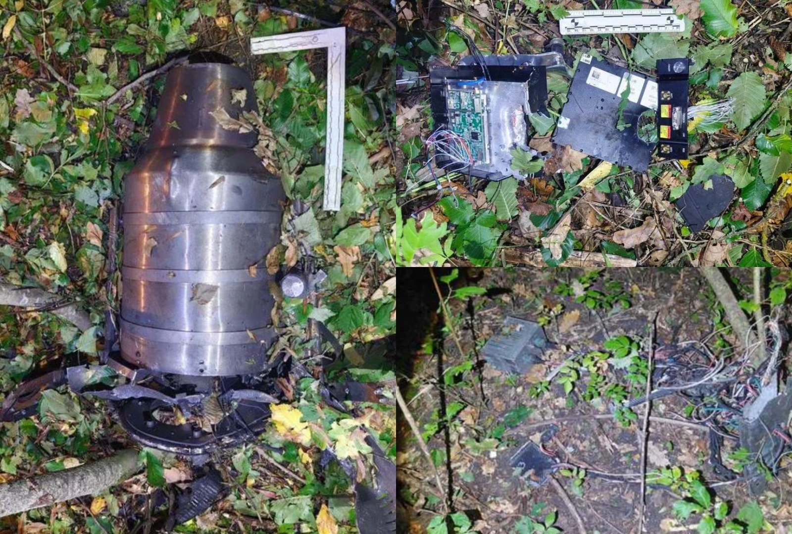 Alertă în Republica Moldova. Fragmente ale unei drone inscripționate ”Geran-4”, găsite lângă graniță- FOTO