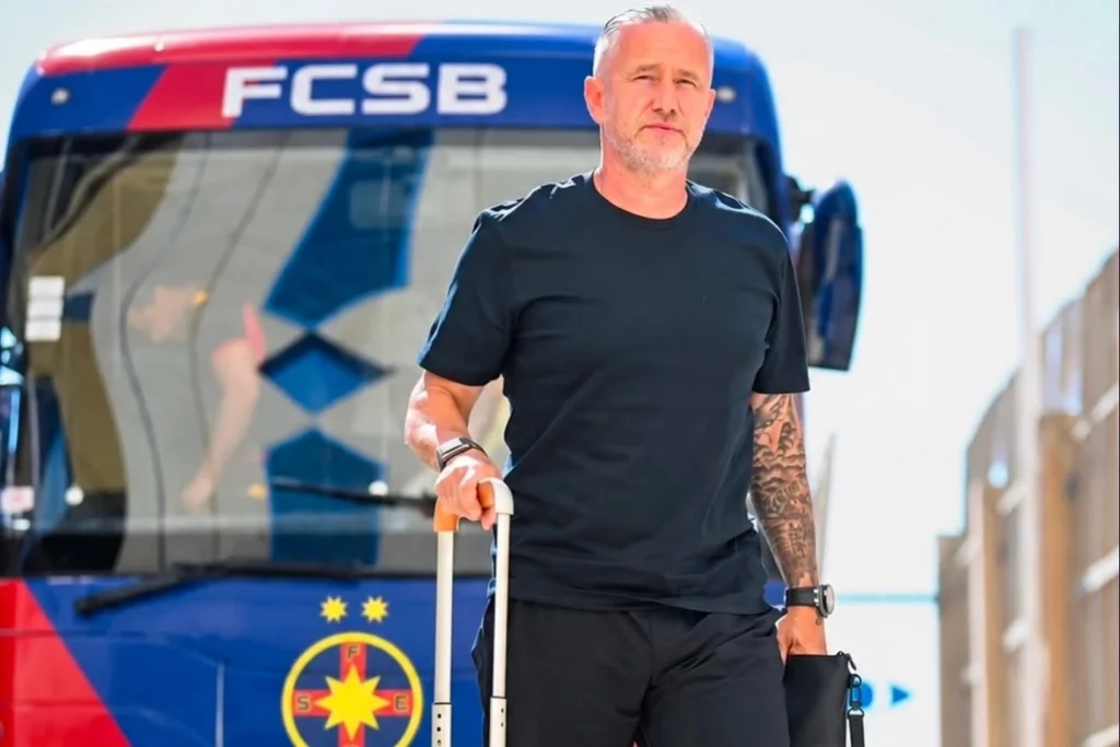 Laurențiu Reghecampf, prezentat la FCSB. Primul obiectiv al antrenorului în al treilea mandat