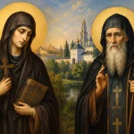 Sărbătoarea zilei, 25 septembrie: Sfânta Cuvioasă Eufrosina și Sfântul Serghie de Radonej