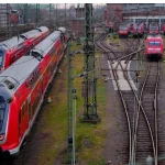 Haos pe calea ferată în Germania. Aproximativ 300 de trenuri, afectate după ce hoții au tăiat și furat cabluri