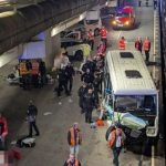 Accident în Franța, lângă Tunelul Canalului Mânecii: un autobuz a lovit un tren de marfă. 19 persoane au fost rănite