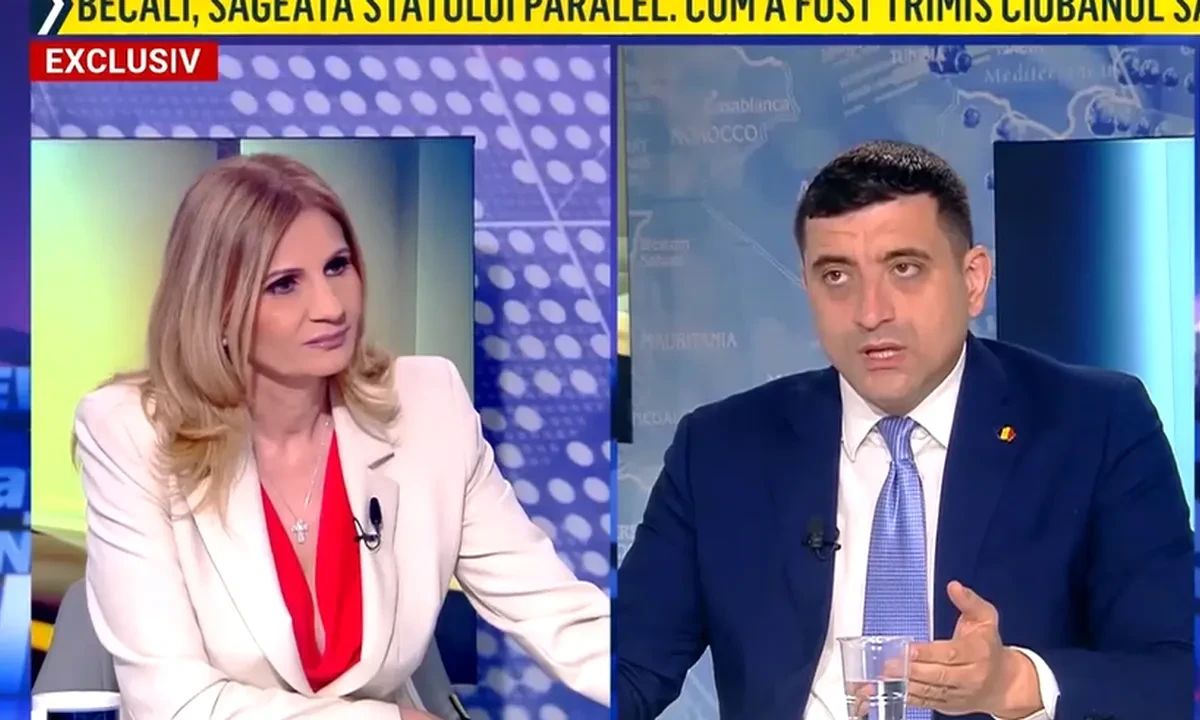 George Simion, confruntat de Anca Alexandrescu cu stenogramele din cazul Bogoș. Liderul AUR evită răspunsurile directe