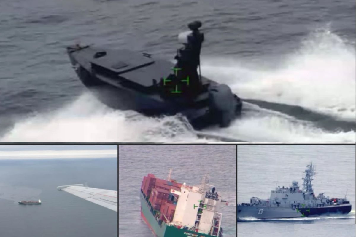 Franța a transmis Bulgariei imagini clare cu drona care a scufundat o navă în Marea Neagră – VIDEO