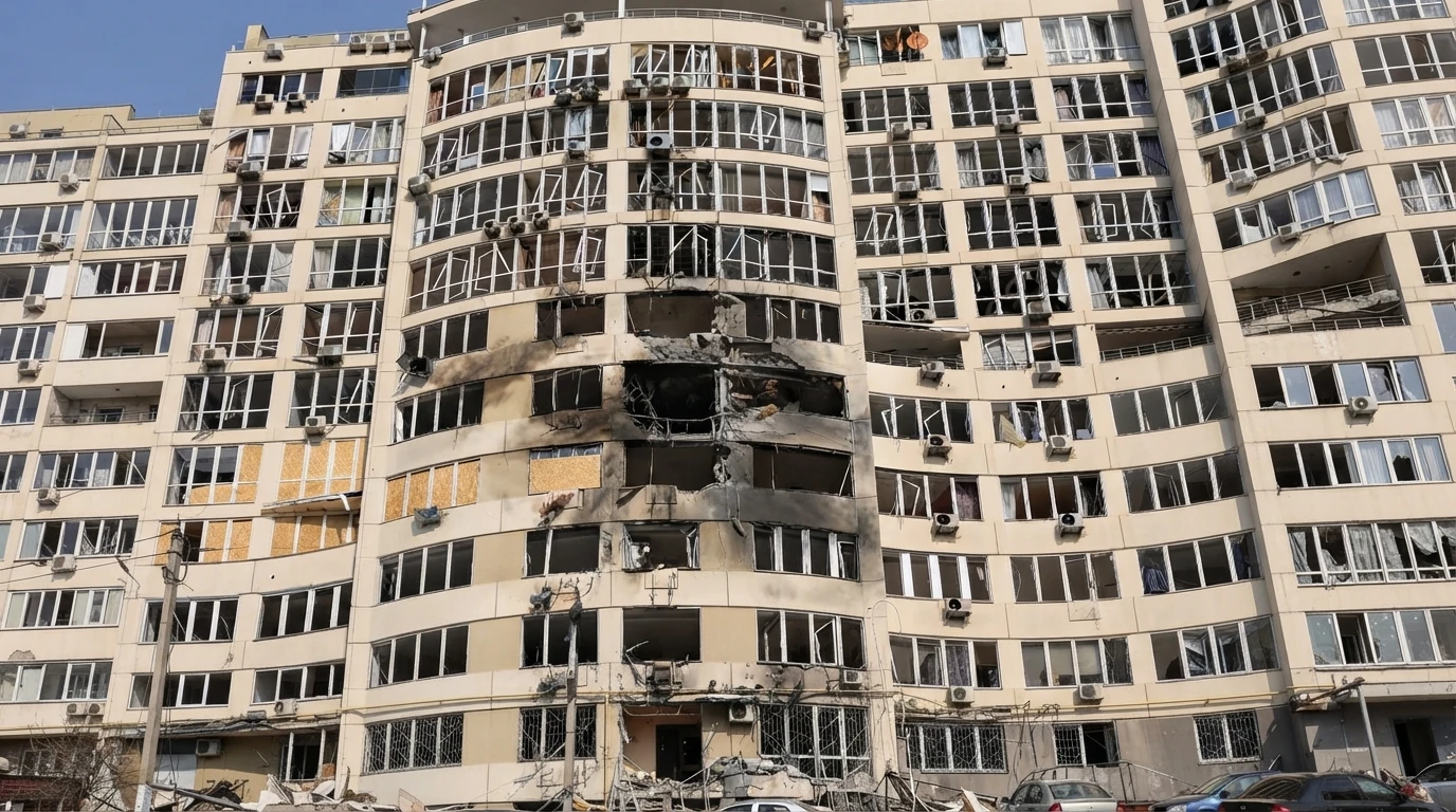 Atacuri aeriene rusești la Kiev și Odesa. Două persoane au fost rănite