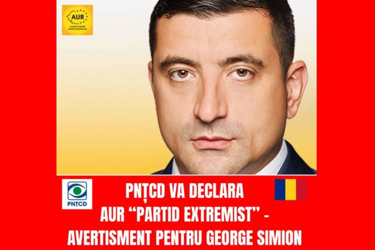 PNȚCD îl somează pe George Simion și amenință că va declara AUR „partid extremist”. Pavelescu invocă asasinatele din perioada interbelică
