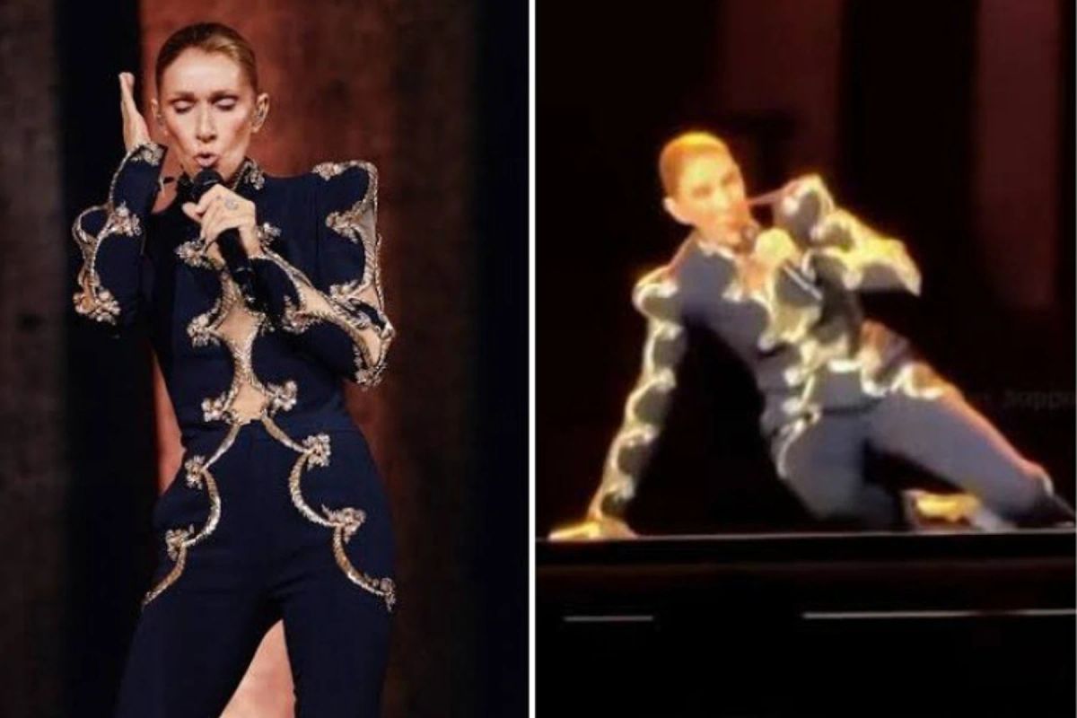Celine Dion a căzut pe scenă la Paris, dar nu s-a oprit din cântat. Ce i s-a întâmplat în timpul concertului