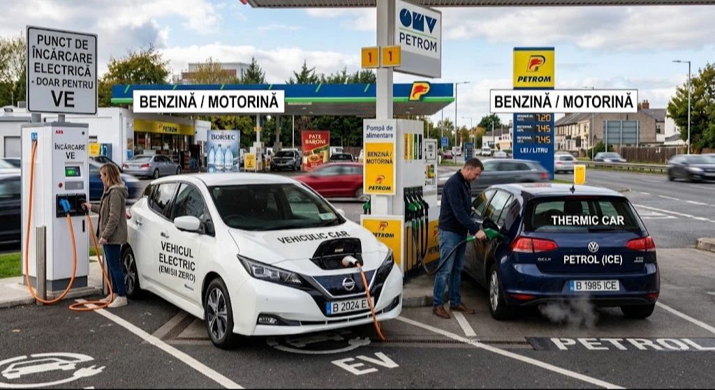 Electrică vs. motor termic: cât te costă, de fapt, fiecare kilometru în România