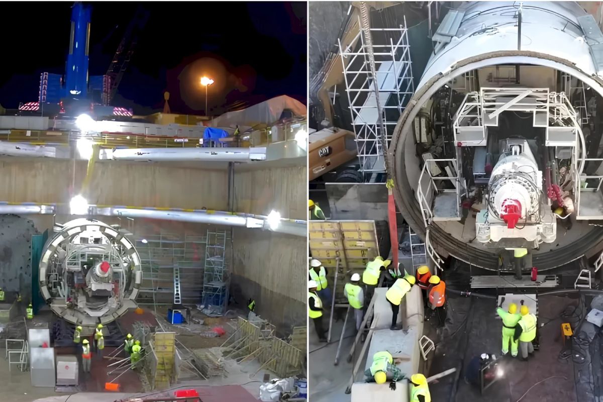 Metroul spre Otopeni: alte două utilaje au fost aduse pentru excavarea tunelurilor Magistralei 6