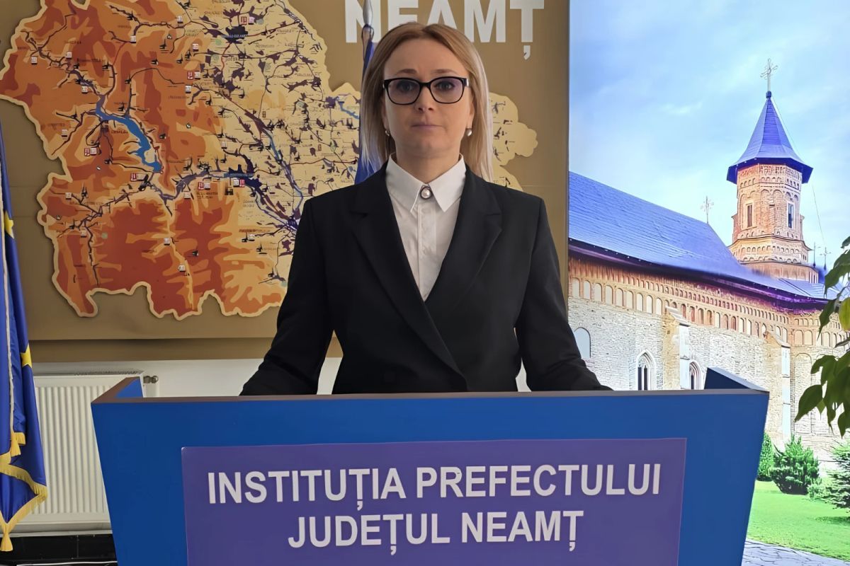 Maria Apostol (USR) a demisionat din funcția de prefect al județului Neamț