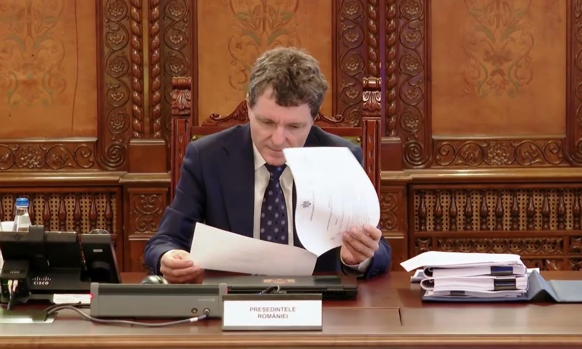 Nicușor Dan, față în față cu Luca Niculescu, la prima ședință CSAT după învestirea noului guvern