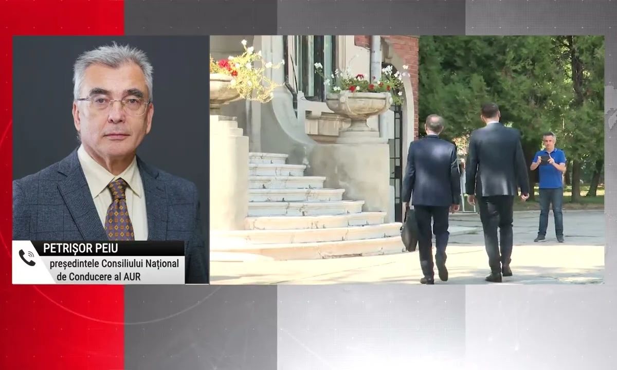 Petrișor Peiu avertizează că instalarea unui nou Guvern nu elimină riscul de faliment. AUR cere reducerea cheltuielilor