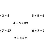Test de logică: ai amețit încercând să rezolvi această problemă de matematică? Puțini observă regula din spatele calculelor